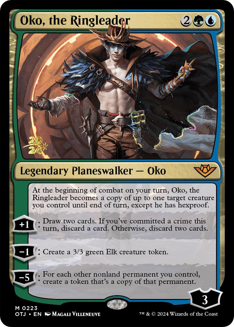 Oko, the Ringleader [Outlaws of Thunder Junction Prerelease Promos] | Total Play