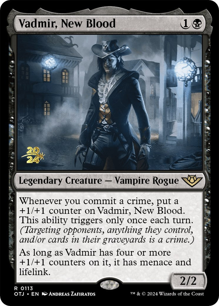Vadmir, New Blood [Outlaws of Thunder Junction Prerelease Promos] | Total Play