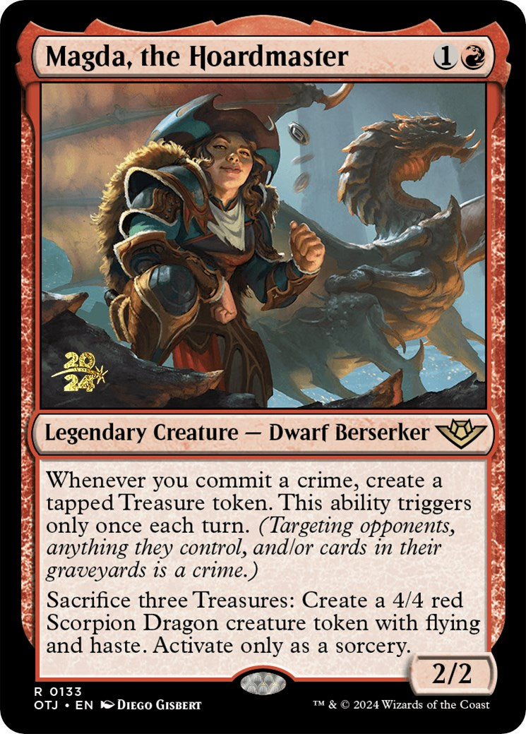 Magda, the Hoardmaster [Outlaws of Thunder Junction Prerelease Promos] | Total Play