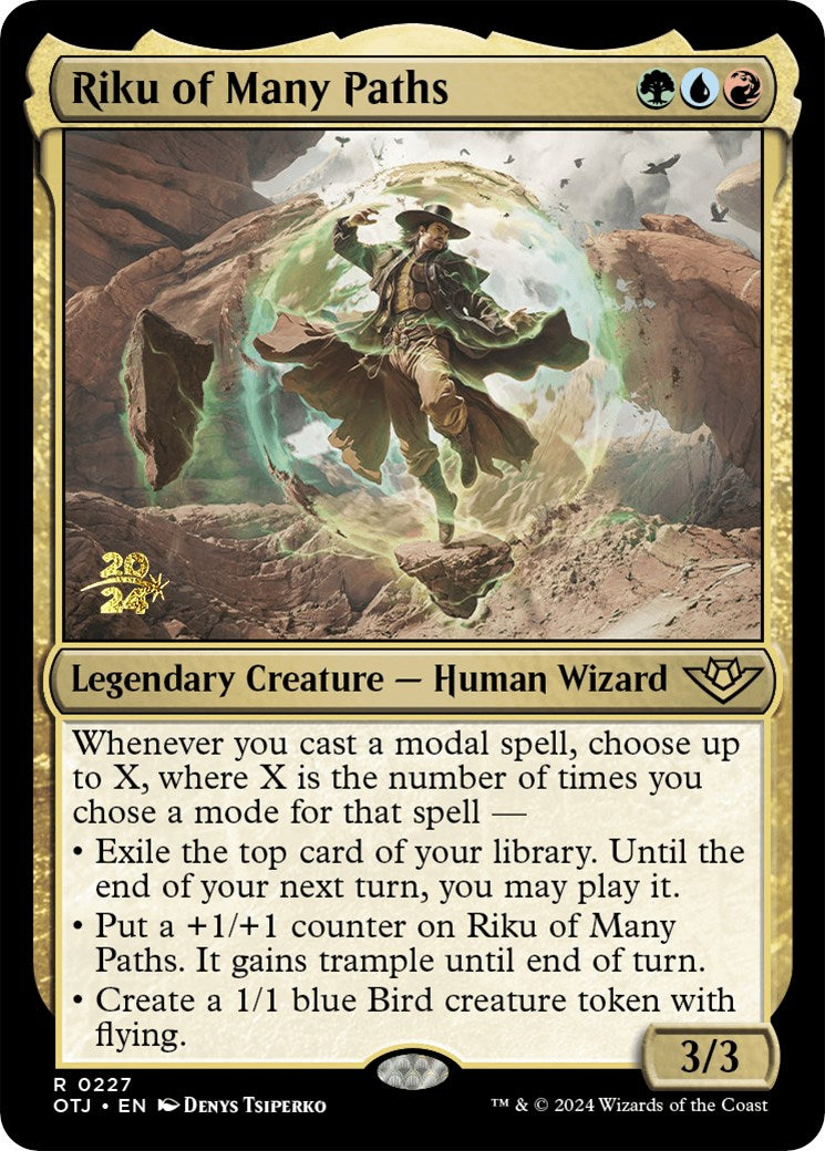 Riku of Many Paths [Outlaws of Thunder Junction Prerelease Promos] | Total Play