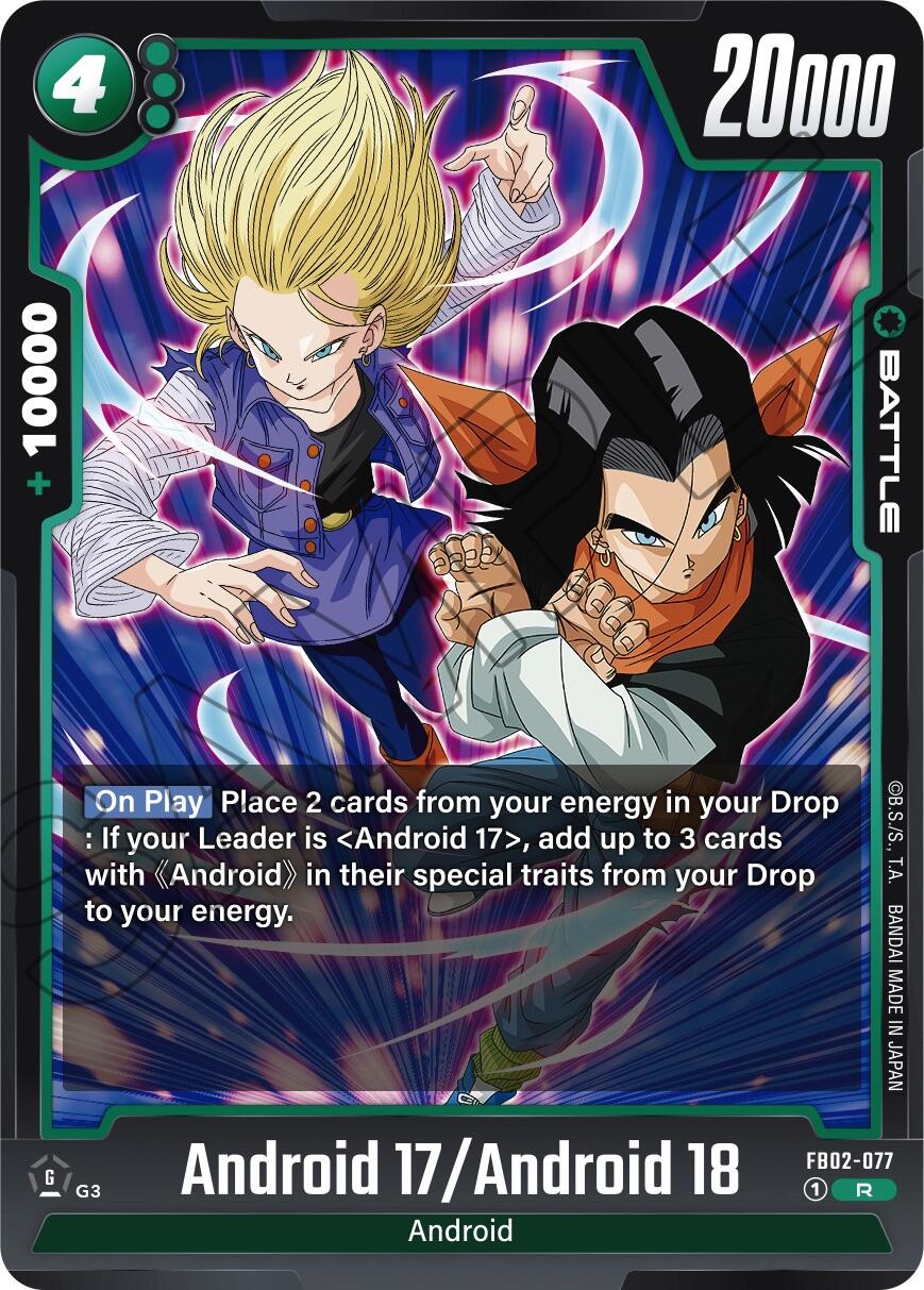 Android 17/Android 18 [Blazing Aura] | Total Play