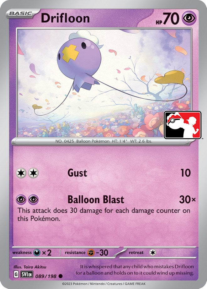 Drifloon (089/198) [Prize Pack Series Four] | Total Play