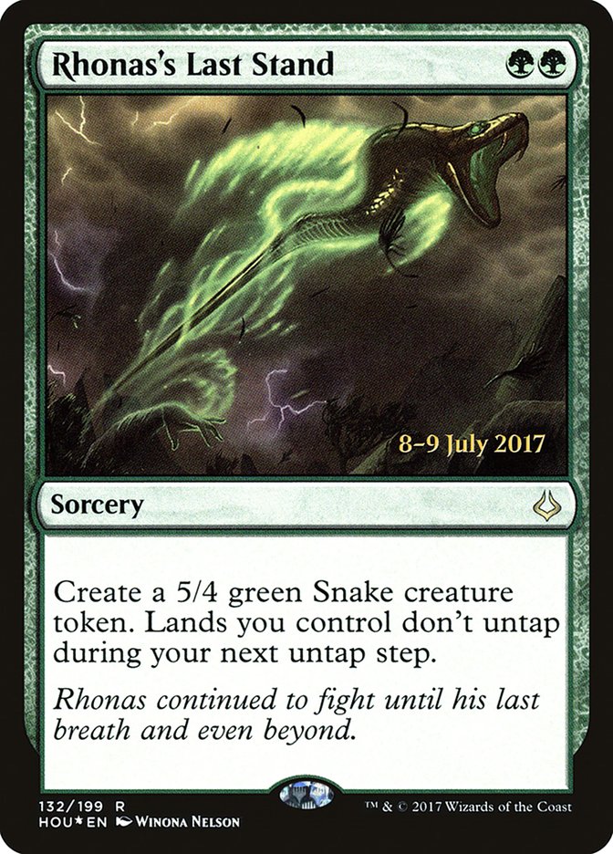 Rhonas's Last Stand [Hour of Devastation Prerelease Promos] | Total Play