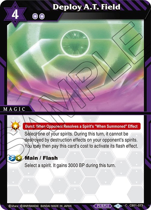 Deploy A.T. Field (CB01-073) [Collaboration Booster 01: Halo of Awakening] | Total Play