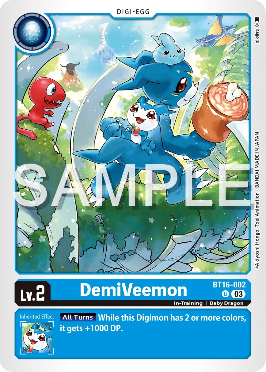 DemiVeemon [BT16-002] [Beginning Observer] | Total Play