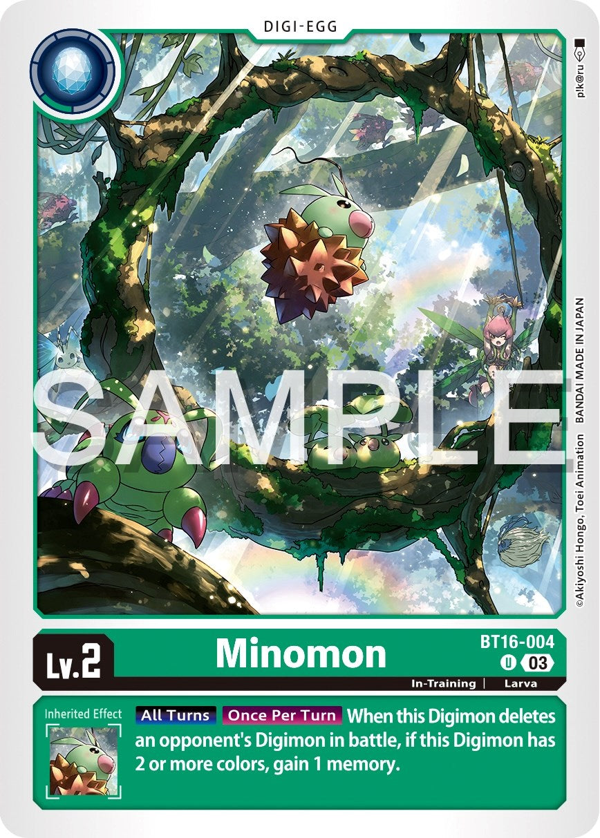 Minomon [BT16-004] [Beginning Observer] | Total Play