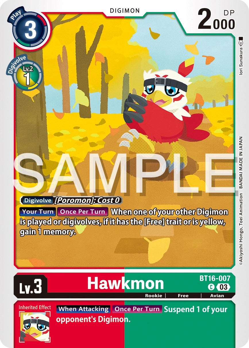 Hawkmon [BT16-007] [Beginning Observer] | Total Play
