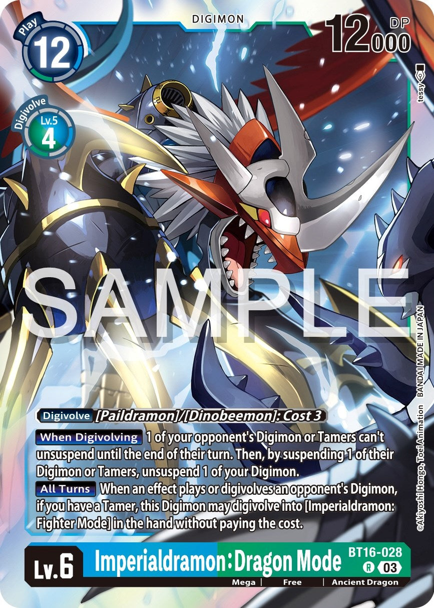 Imperialdramon: Dragon Mode [BT16-028] [Beginning Observer] | Total Play