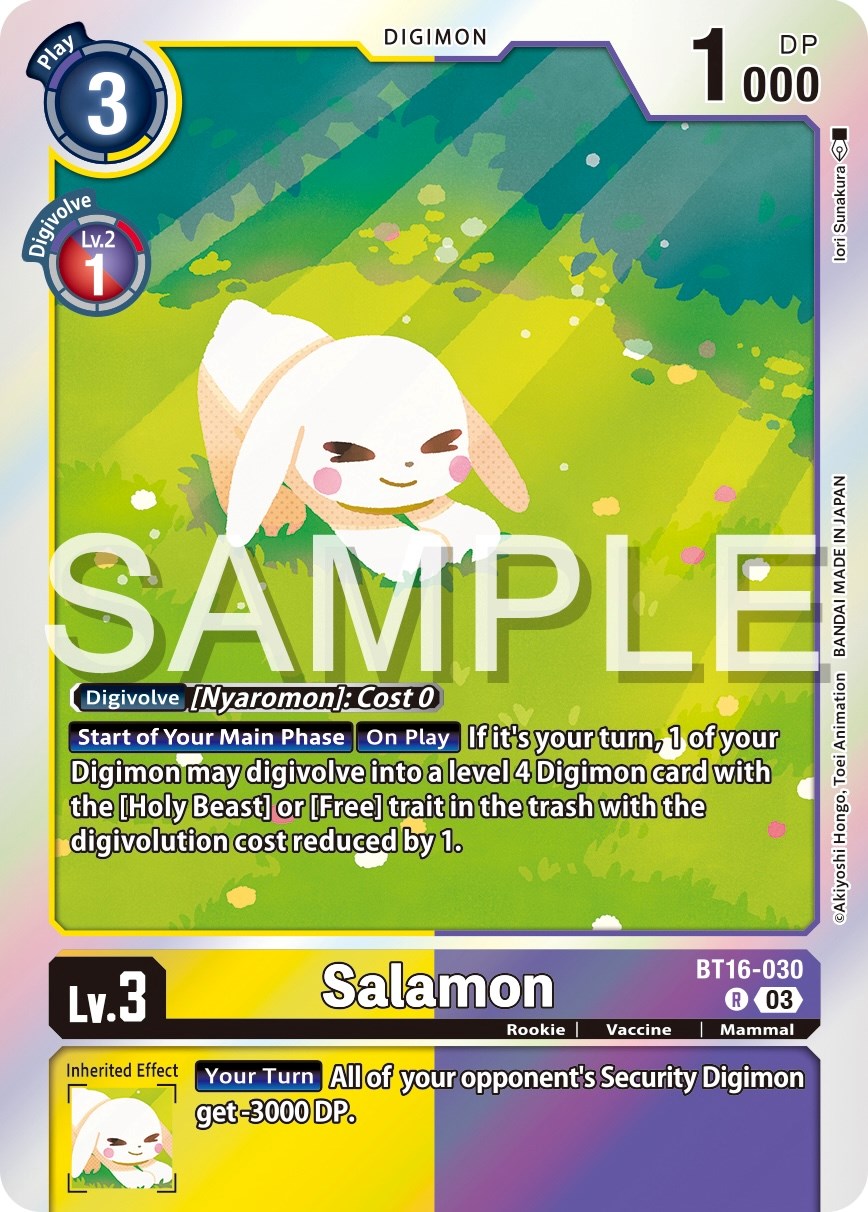 Salamon [BT16-030] [Beginning Observer] | Total Play