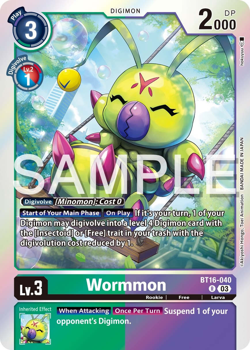 Wormmon [BT16-040] [Beginning Observer] | Total Play