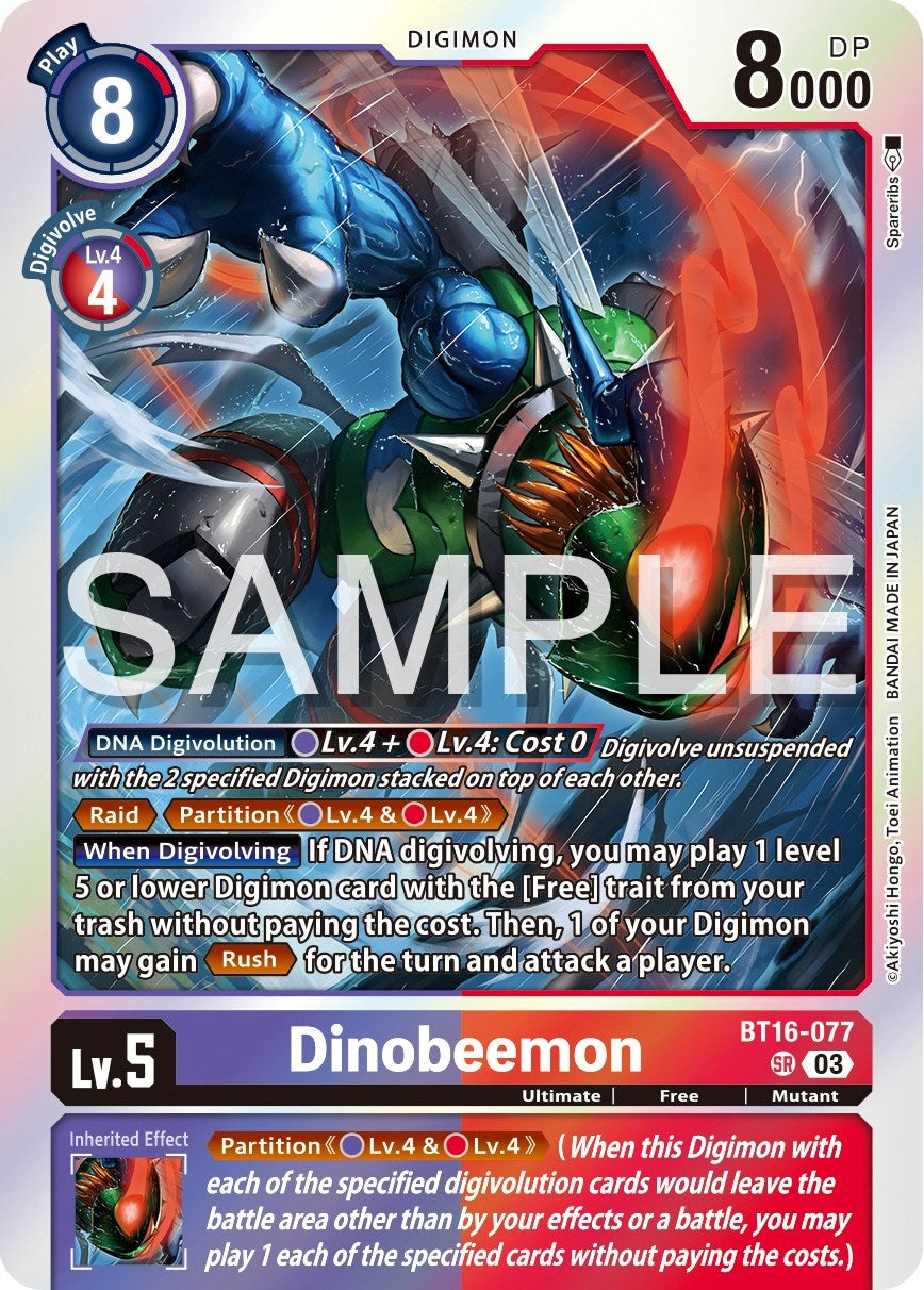 Dinobeemon [BT16-077] [Beginning Observer] | Total Play