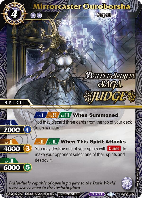 Mirrorcaster Ouroborsha (Judge Pack 2024 Vol. 1) (BSS04-022) [Launch & Event Promos] | Total Play