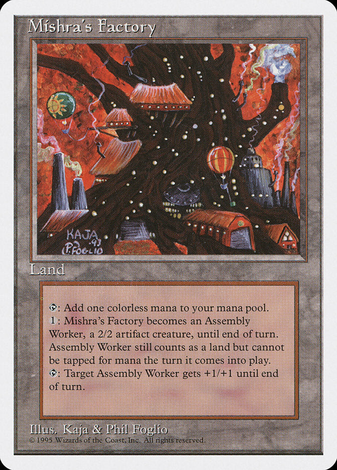 Mishra's Factory [Fourth Edition] | Total Play