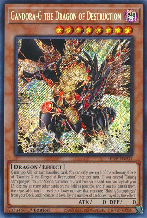 Gandora-G the Dragon of Destruction [LEDE-EN001] Secret Rare | Total Play