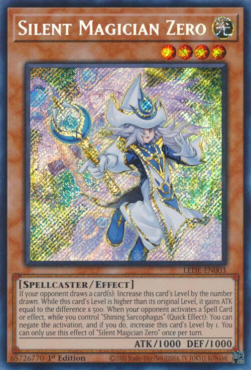Silent Magician Zero [LEDE-EN003] Secret Rare | Total Play