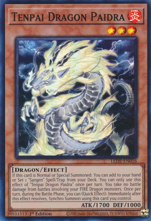 Tenpai Dragon Paidra [LEDE-EN016] Super Rare | Total Play