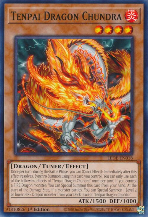 Tenpai Dragon Chundra [LEDE-EN018] Common | Total Play