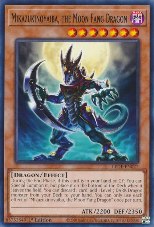 Mikazukinoyaiba, the Moon Fang Dragon [LEDE-EN027] Common | Total Play