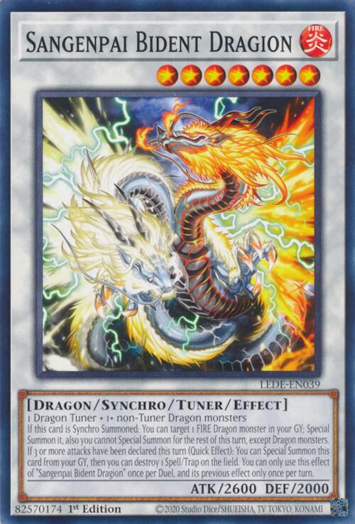 Sangenpai Bident Dragion [LEDE-EN039] Common | Total Play