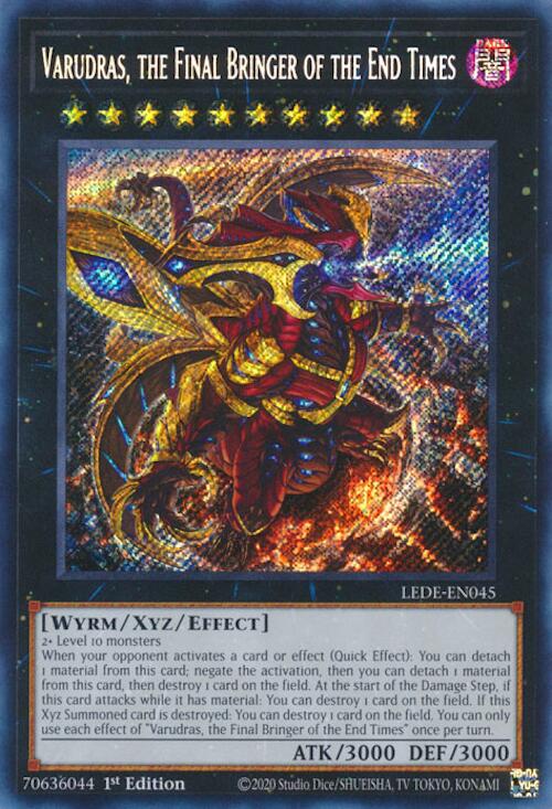 Varudras, the Final Bringer of the End Times [LEDE-EN045] Secret Rare | Total Play