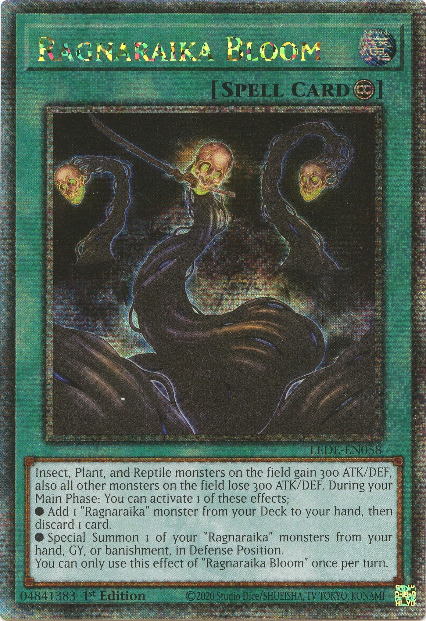 Ragnaraika Bloom (Quarter Century Secret Rare) [LEDE-EN058] Quarter Century Secret Rare | Total Play