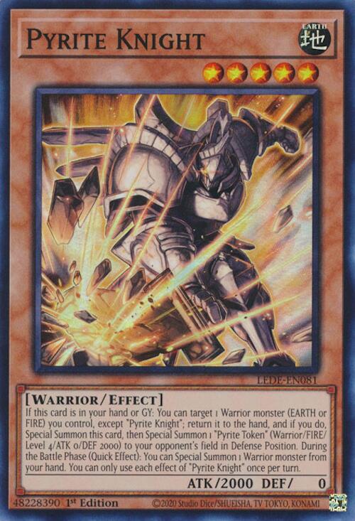 Pyrite Knight [LEDE-EN081] Super Rare | Total Play