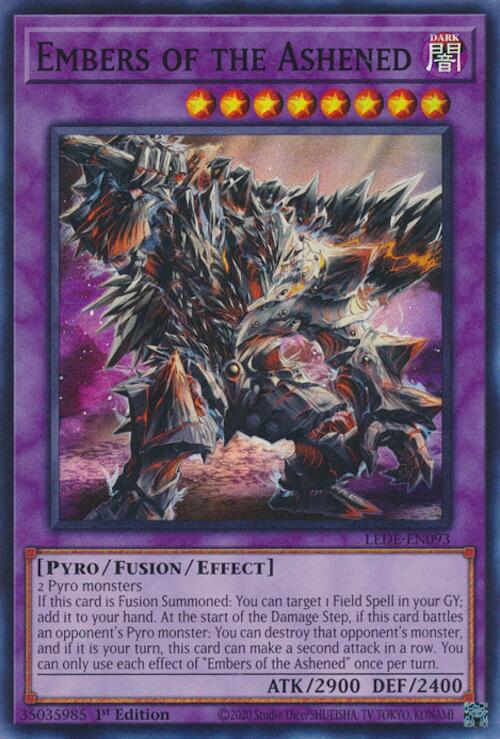 Embers of the Ashened [LEDE-EN093] Super Rare | Total Play