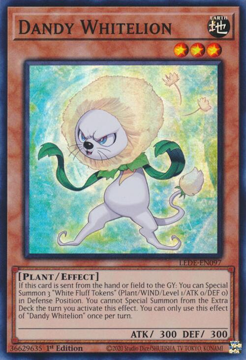 Dandy Whitelion [LEDE-EN097] Super Rare | Total Play