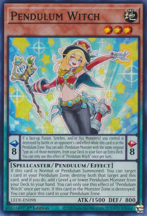 Pendulum Witch [LEDE-EN098] Super Rare | Total Play