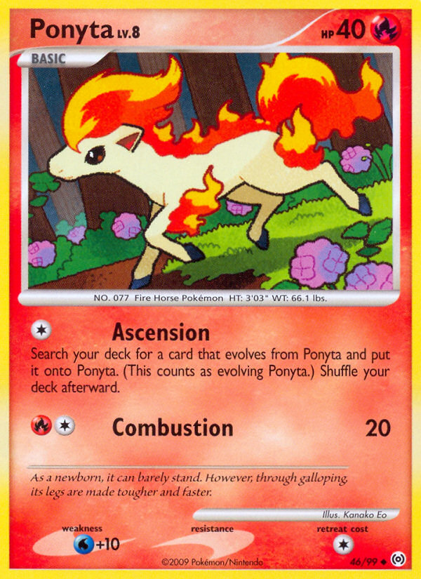 Ponyta (46/99) [Platinum: Arceus] | Total Play