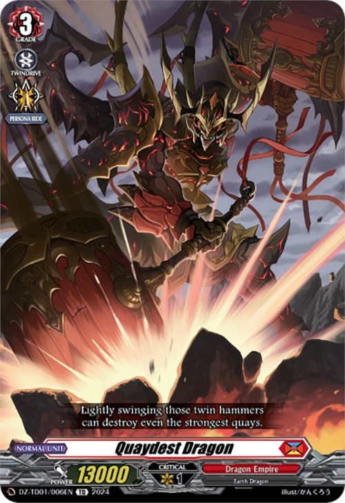 Quaydest Dragon (DZ-TD01/006EN) [Start Up Trial Deck: Dragon Empire] | Total Play