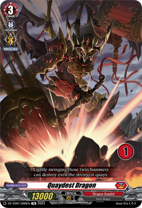 Quaydest Dragon (1) (DZ-TD01/006EN) [Start Up Trial Deck: Dragon Empire] | Total Play