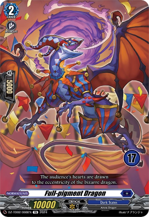 Full-pigment Dragon (17) (DZ-TD02/008EN) [Start Up Trial Deck: Dark States] | Total Play