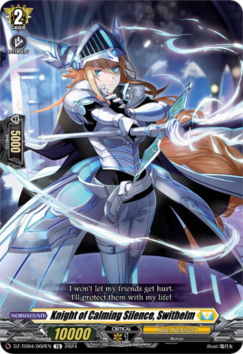 Knight of Calming Silence, Swithelm (DZ-TD04/002EN) [Start Up Trial Deck: Keter Sanctuary] | Total Play