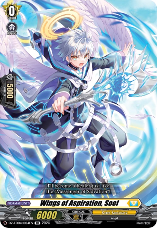 Wings of Aspiration, Soel (DZ-TD04/004EN) [Start Up Trial Deck: Keter Sanctuary] | Total Play