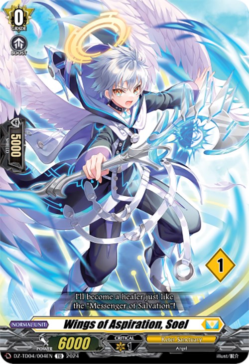 Wings of Aspiration, Soel (1) (DZ-TD04/004EN) [Start Up Trial Deck: Keter Sanctuary] | Total Play