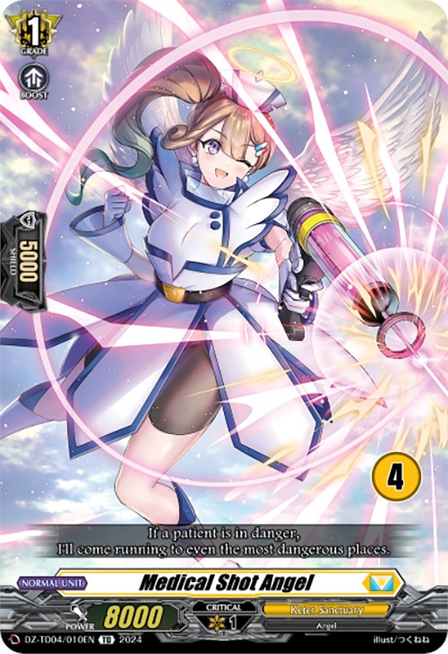 Medical Shot Angel (4) (DZ-TD04/010EN) [Start Up Trial Deck: Keter Sanctuary] | Total Play