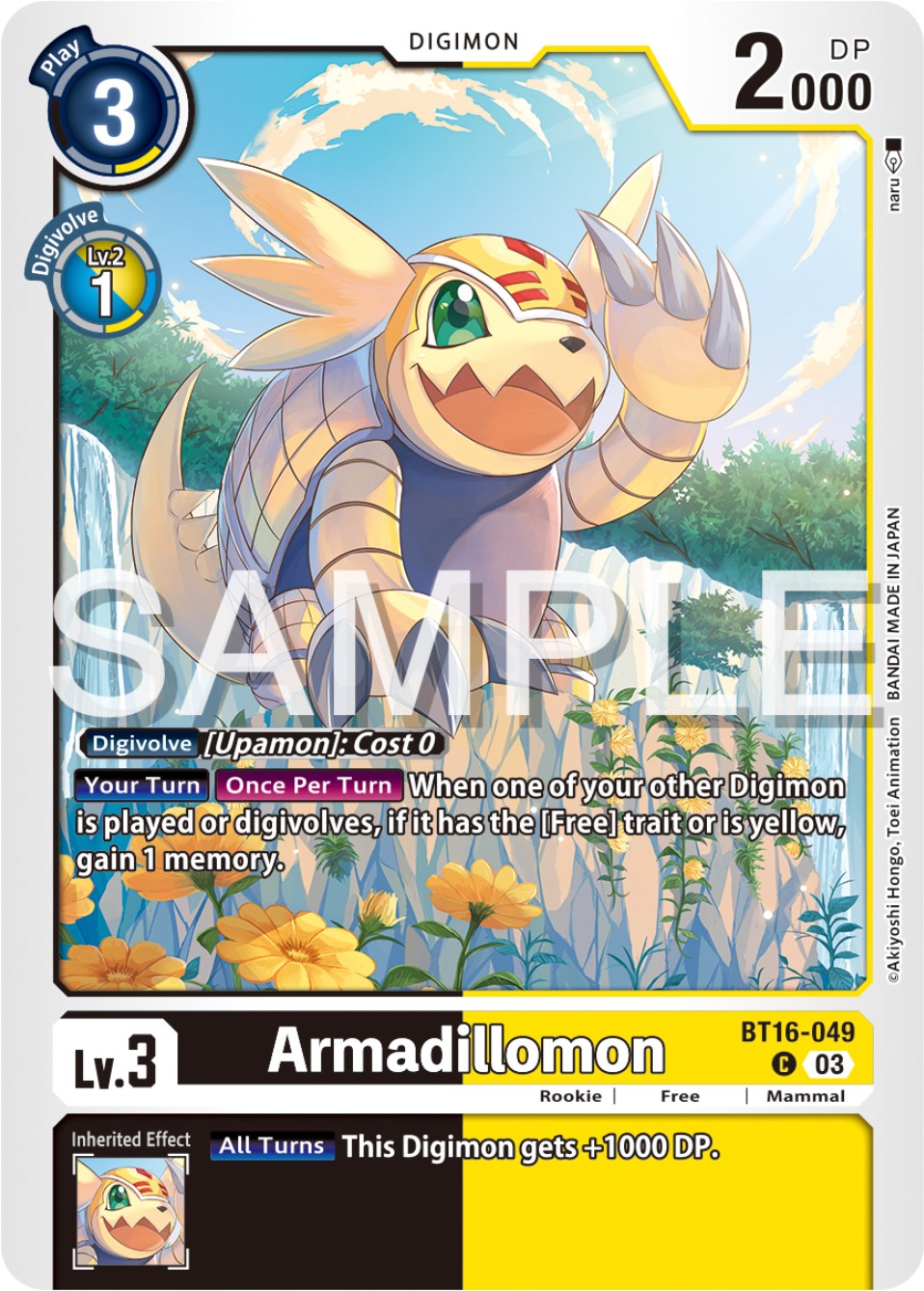 Armadillomon [BT16-049] [Beginning Observer] | Total Play