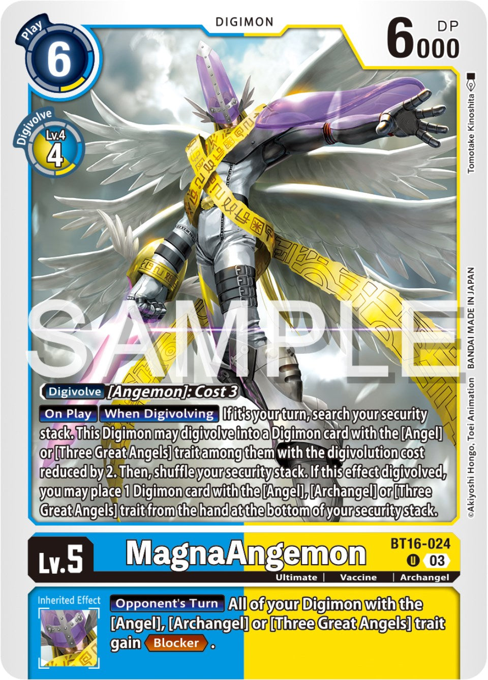 MagnaAngemon [BT16-024] [Beginning Observer] | Total Play