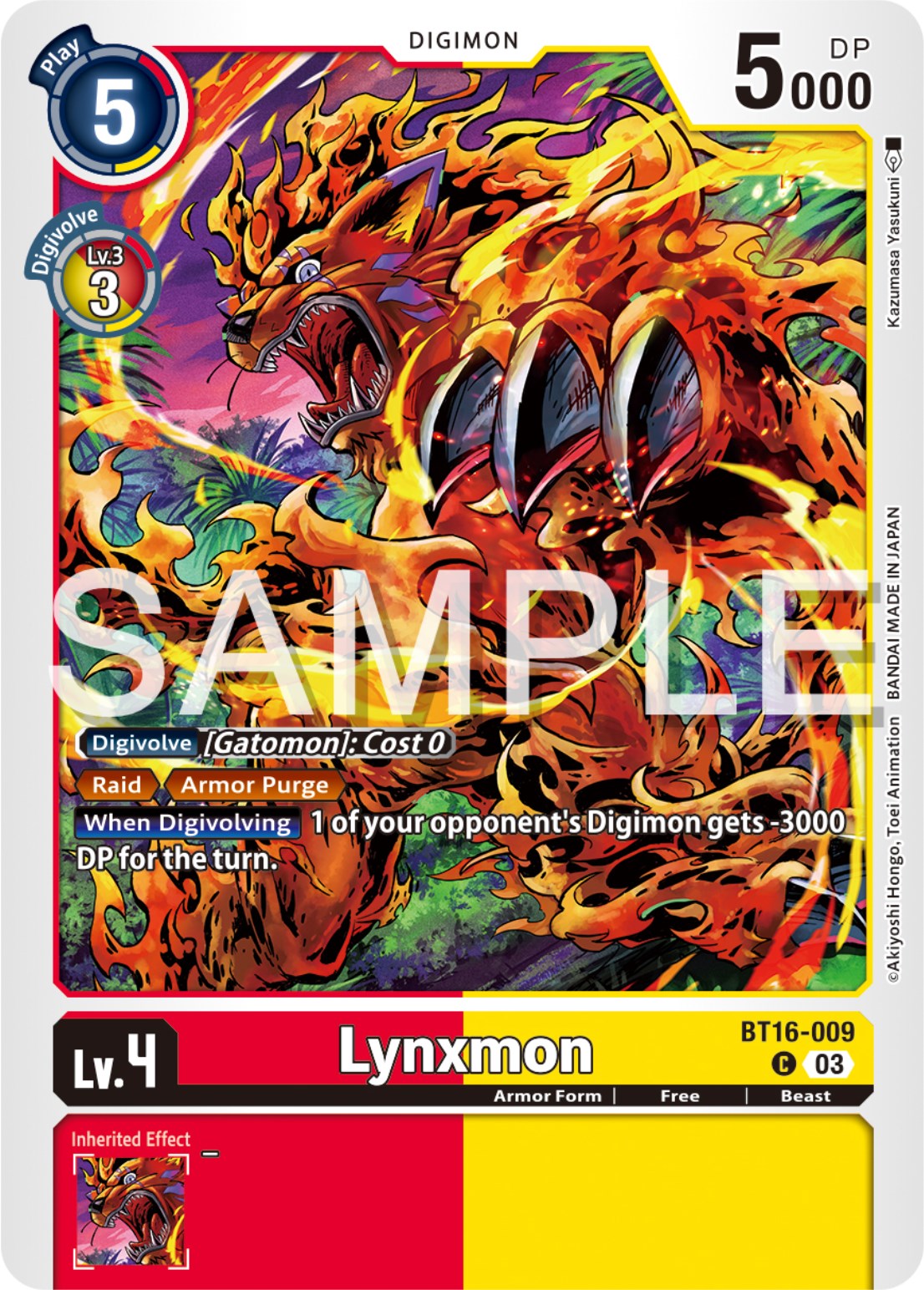Lynxmon [BT16-009] [Beginning Observer] | Total Play