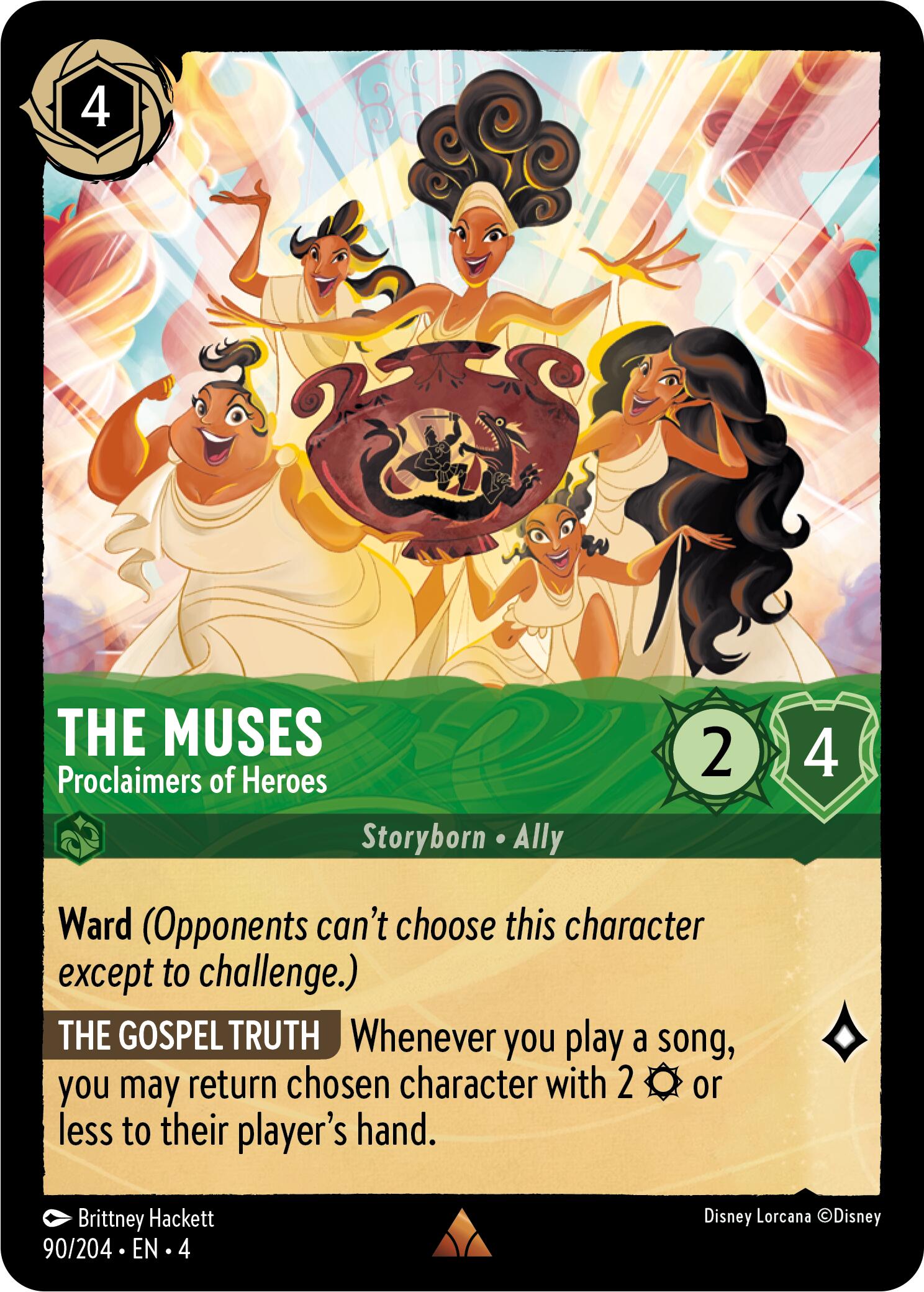 The Muses - Proclaimers of Heroes (90/204) [Ursula's Return] | Total Play