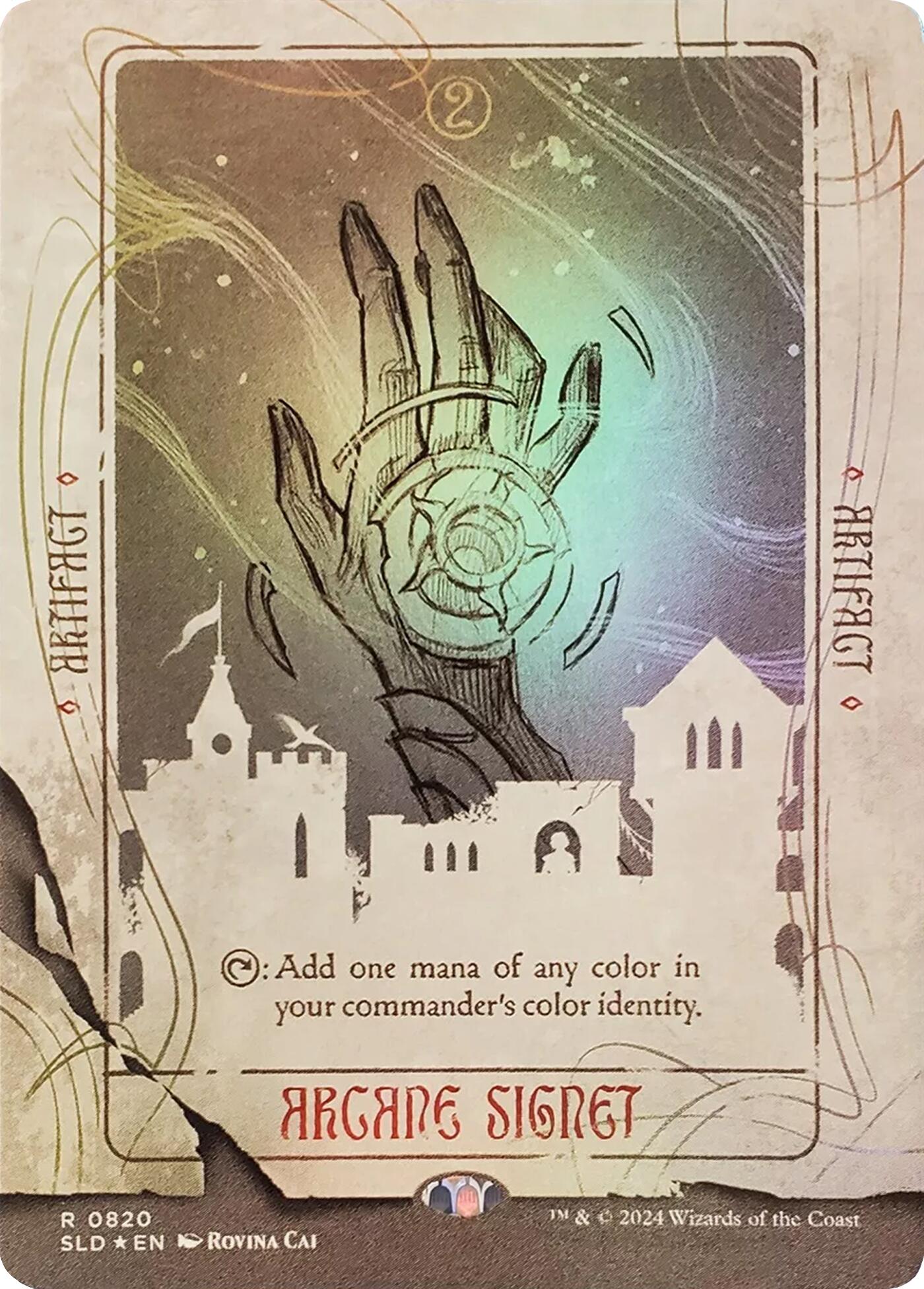 Arcane Signet (0820) (Rainbow Foil) [Secret Lair Drop Series] | Total Play