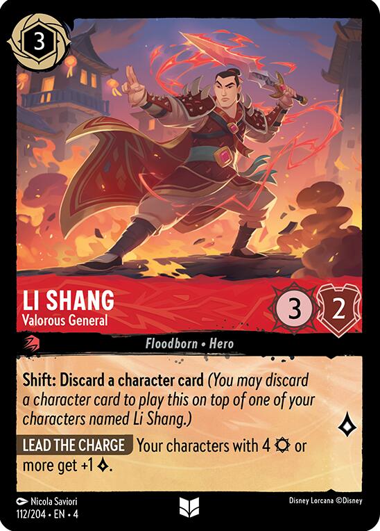 Li Shang - Valorous General (112/204) [Ursula's Return] | Total Play