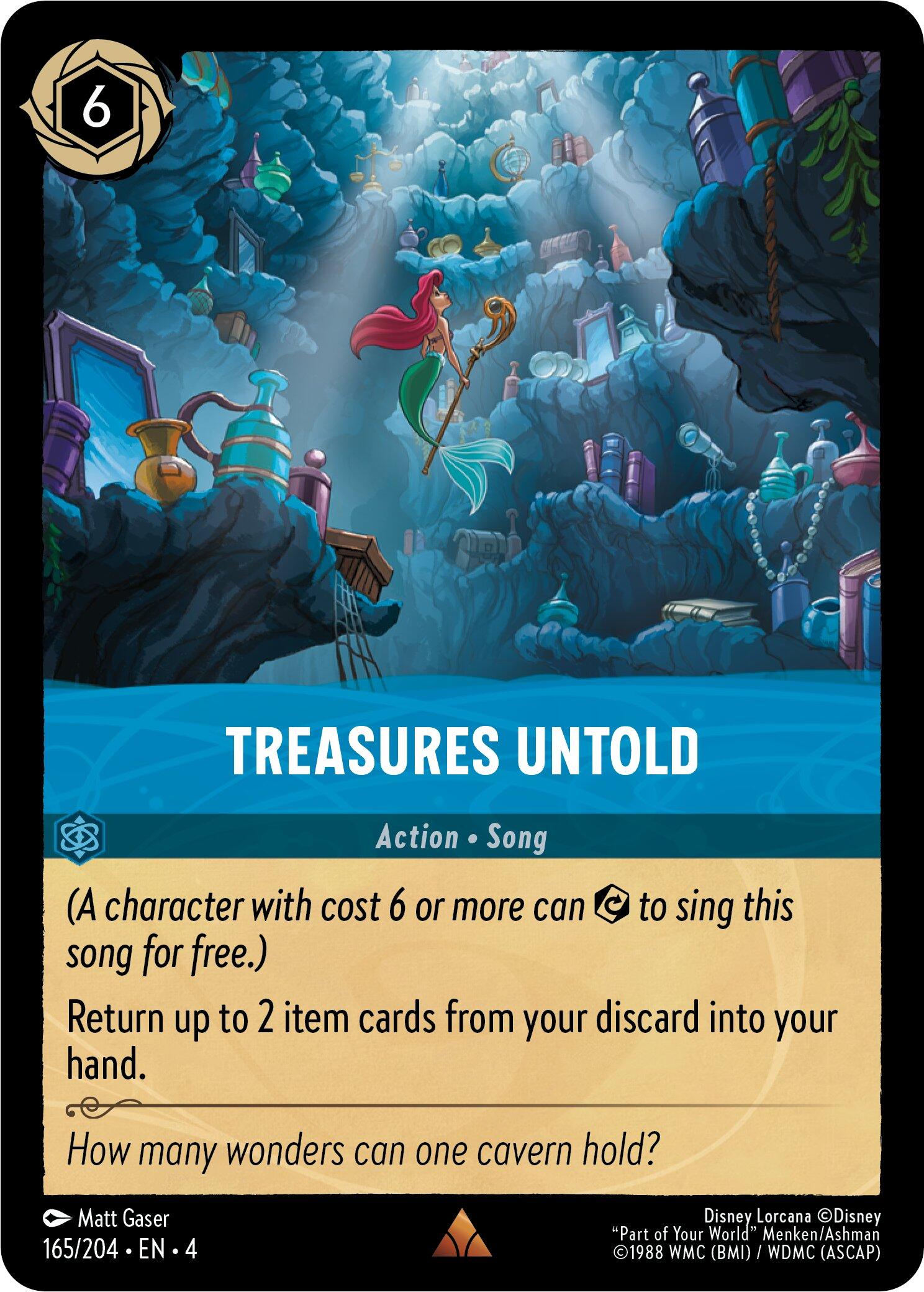 Treasures Untold (165/204) [Ursula's Return] | Total Play
