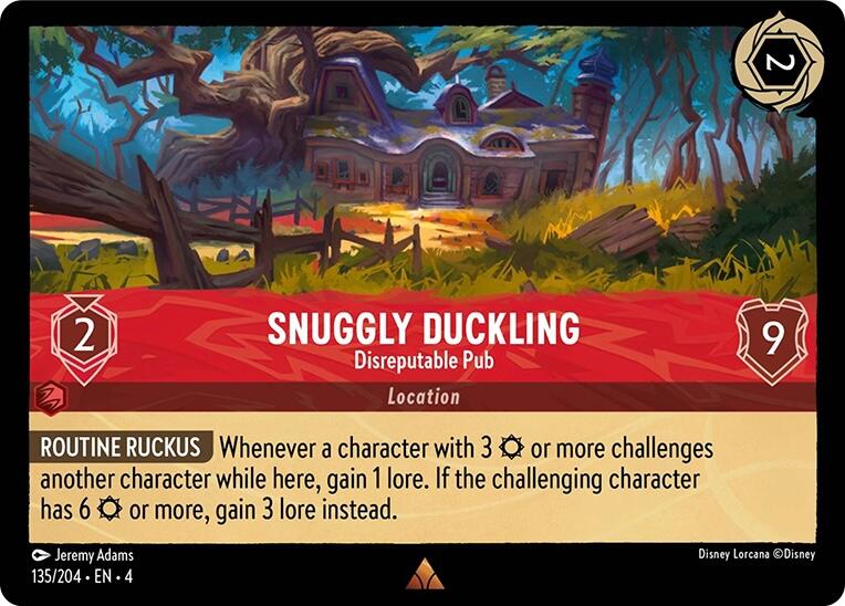 Snuggly Duckling - Disreputable Pub (135/204) [Ursula's Return] | Total Play