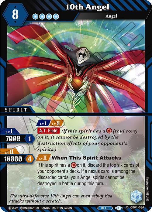 10th Angel (CB01-054) [Collaboration Booster 01: Halo of Awakening] | Total Play