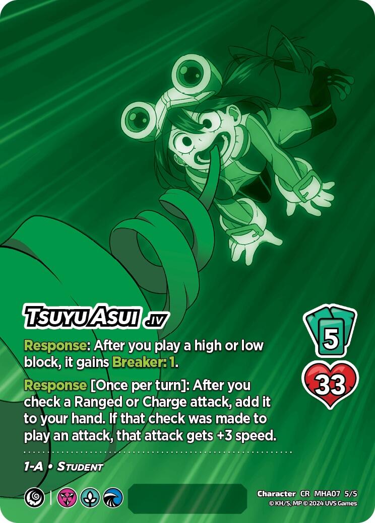 Tsuyu Asui (Serial Numbered) [Girl Power] | Total Play