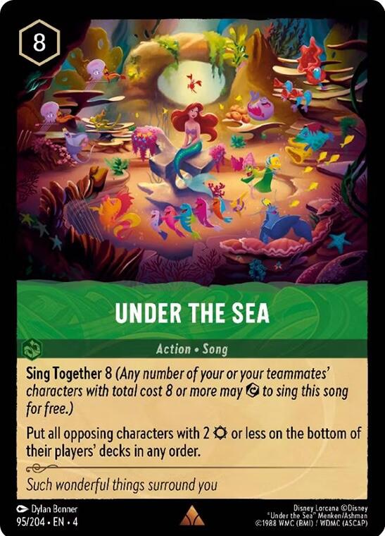 Under the Sea (95/204) [Ursula's Return] | Total Play