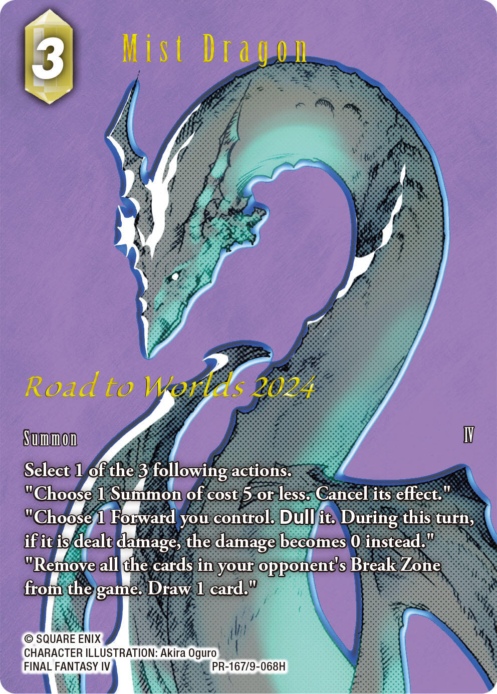 Mist Dragon (Road to Worlds 2024) [Promo Cards] | Total Play