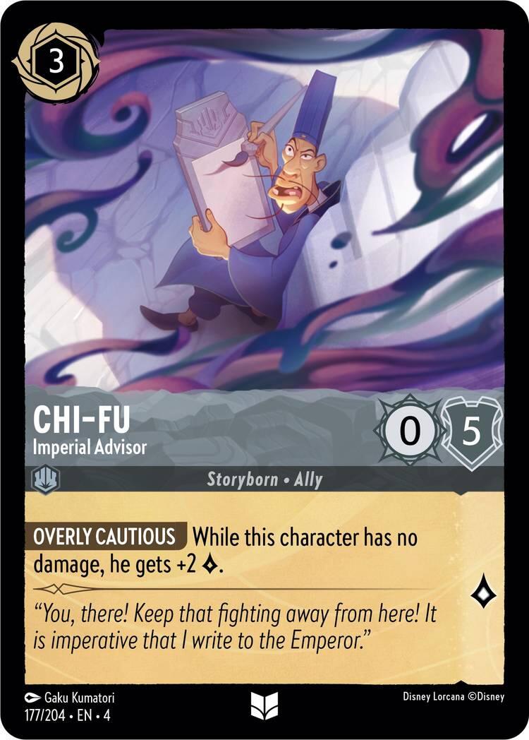 Chi-Fu - Imperial Advisor (177/204) [Ursula's Return] | Total Play